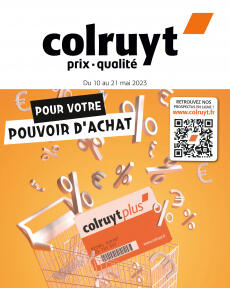 Catalogue Colruyt de du mercredi 10.05.
