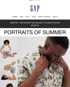 GAP - Here comes summer...