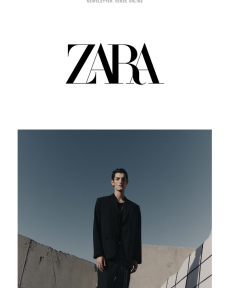 ZARA - Minimal collection of limited edition tailoring