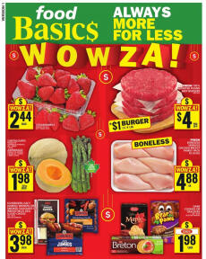 Food Basics flyer from Thursday 18.05.
