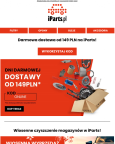 iParts.pl - Miliony części samochodowych z darmową dostawą od 149 PLN w iParts