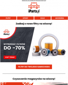iParts.pl - ️ Pamiętasz o nowych filtrach na wiosnę? ️