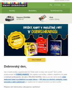 Knihy Dobrovský - Občas trochu ohnuté, ale zato s VELKOU SLEVOU
