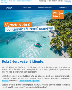 Invia.cz - ️ Máme pro vás přímé lety do ráje!
