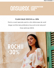 Answear - FLASH SALE: ROCHII cu -30% ️