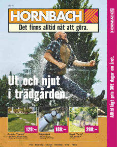 Hornbach - Ut och njut i trädgården.