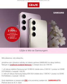 CeWe - Užijte si léto se Samsungem