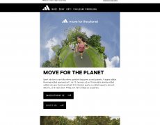 adidas - Move for the planet je tady