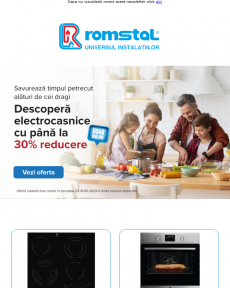 Romstal - Electrocasnice de TOP cu pana la 30% reducere