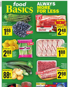 Food Basics flyer from Thursday 01.06.