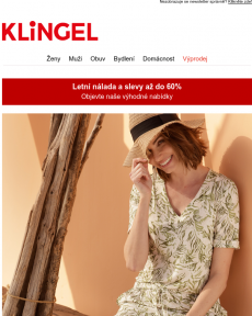 Klingel - Přinášíme Vám radost z léta a slevy až do 60%