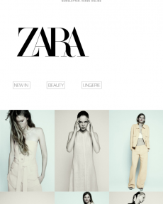 ZARA - The new linen collection