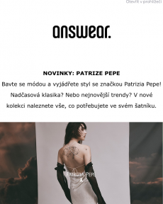 Answear.cz - NOVINKY: Patrizia Pepe