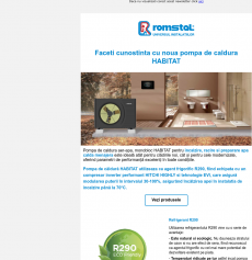 Romstal - Nou la Romstal: pompa de caldura Habitat