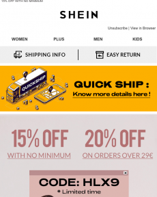 SHEIN - Private ReminderYou still have coupons unused!