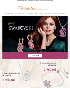 Vivantis - Šperky SWAROVSKI jsou dokonalá díla Objevte novinky, které vám vyrazí dech