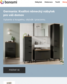 Bonami - Germania: Kvalitní německý nábytek pro váš domov