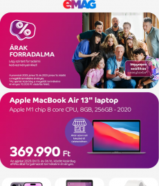eMAG.hu - Dübörögnek a forradalmi ajánlatok! ?? MacBook Air 13" laptop 369.990 Ft!