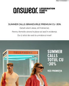 Answear - Summer calls PREMIUM TOTUL CU -30%