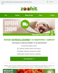 Zoohit.cz - Doprava ZDARMA!