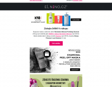 Elnino.cz - Dárky k nákupu Revolution Skincare a Essence