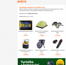 Aukro - Ušetřete: vybavení na turistiku a kempování za skvělé ceny!