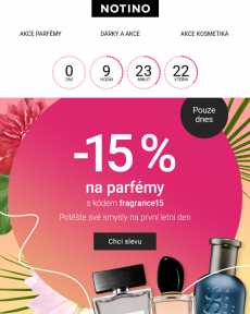 Notino - Voňavá sleva až 15 % na parfémy