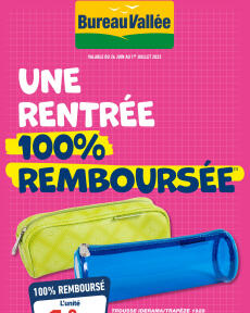 Burreau Vallée - UNE RENTRÉE 100% REMBOURSÉE