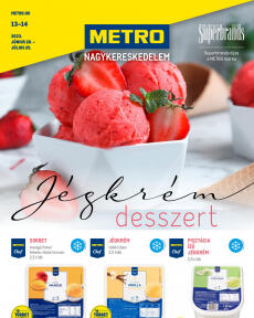 Metro - Jégkrém-desszert katalógus