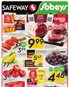 Safeway flyer from Thursday 29.06.