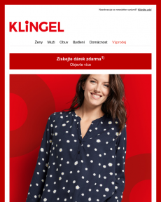 Klingel - Výprodej se slevou až do 60% už na Vás čeká, milá zákaznice, milý zákazníku!