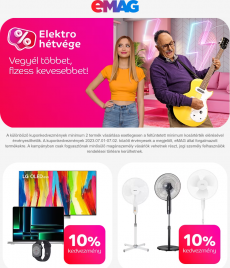 eMAG.hu - Újra itt az Elektro hétvége Vegyél többet, fizess kevesebbet!
