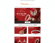 Vivantis - Sleva 30 % na šperky HOT DIAMONDS Dopřejte si luxus, který si zamilujete