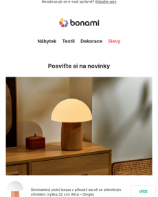 Bonami - Posviťte si na nejnovější svítidla