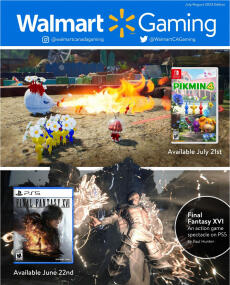 Walmart July/August Gaming Catalogue