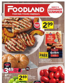 Foodland flyer from Thursday 13.07.