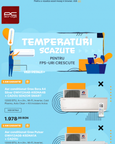 Pc Garage - Scadem temperaturile pentru confortul tau!