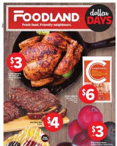 Foodland flyer from Thursday 20.07.