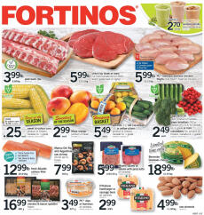 Fortinos flyer from Thursday 20.07.