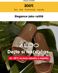 ZOOT - Aldo s až 50% slevou: Boty, kabelky, doplňky
