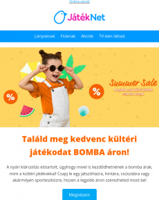 JátékNet - ️Summer Sale Kültéri játékok TOP áron