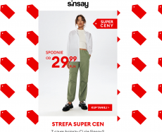 Sinsay - SUPER CENY to nasza specjalność