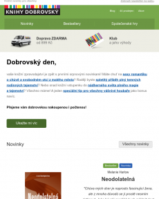 Knihy Dobrovský - Tyhle knižní novinky prostě musíte vidět!