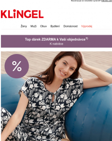 Klingel - Profitujte hned dvakrát: top dárek + výprodej top značek