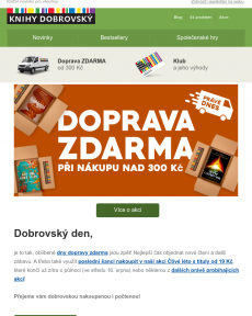 Knihy Dobrovský - Doprava zdarma a čtivé pecky od 19 Kč