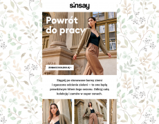 Sinsay - Jesienna moda w biznesowym wydaniu