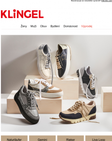 Klingel - Aktuální modely obuvi pro nadcházející podzim