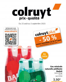 Catalogue Colruyt de du mercredi 23.08.