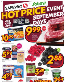 Safeway flyer from Thursday 31.08.