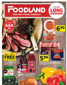 Foodland flyer from Thursday 31.08.